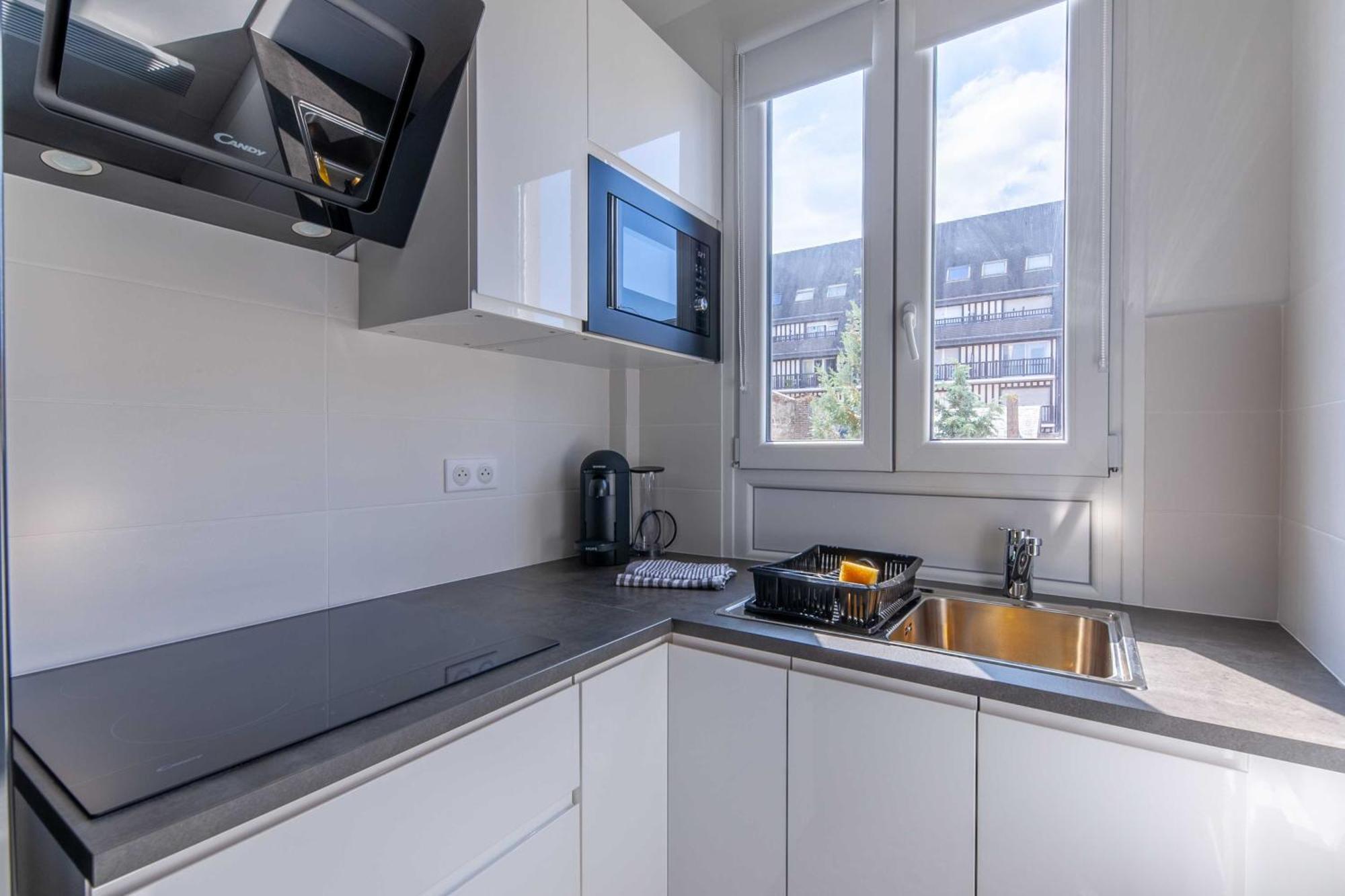 Studio Sleeps 4 With Terrace, 500M Place Morny Deauville Exterior foto